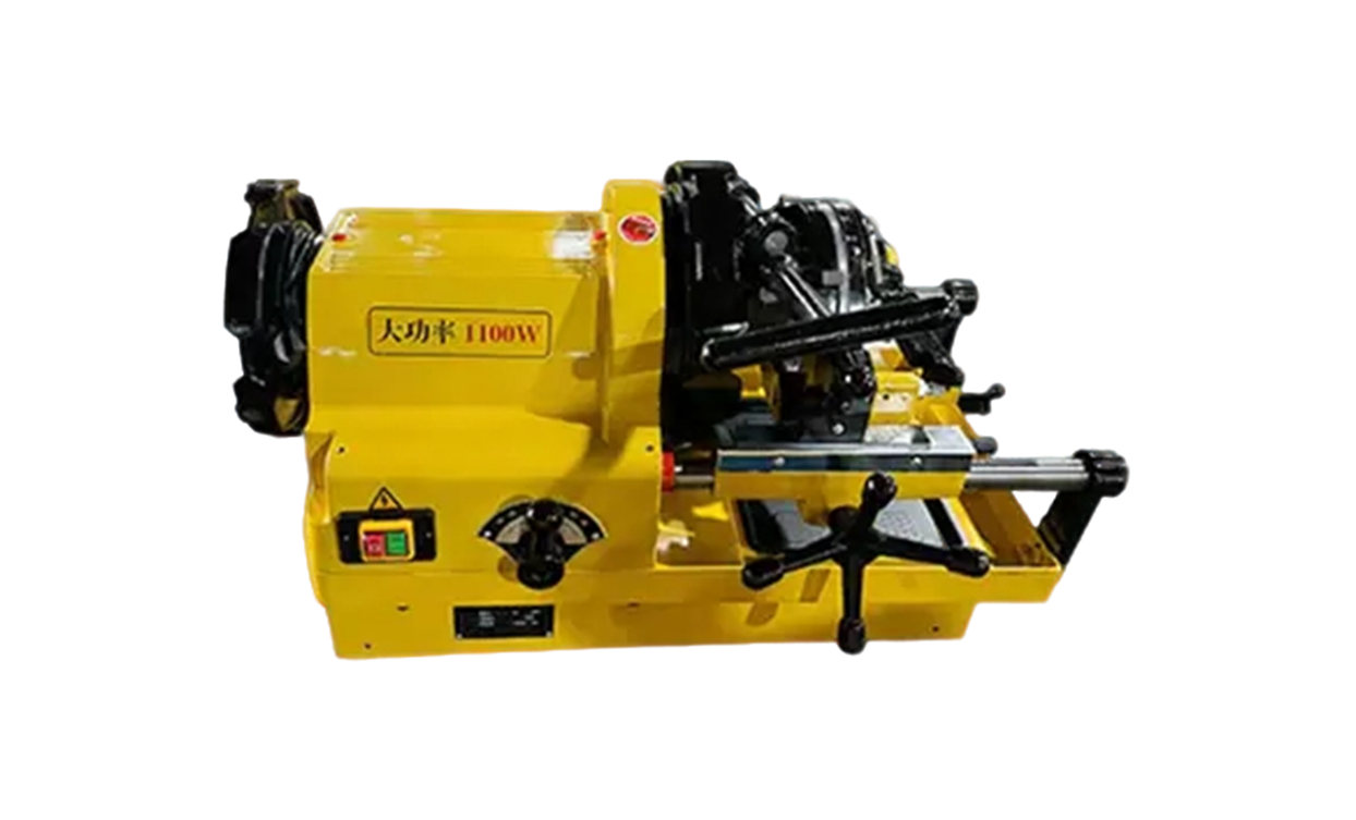 SQ100 4-inch 15-100 mm elektrische pijpdraadsnijmachine met dubbele snelheid