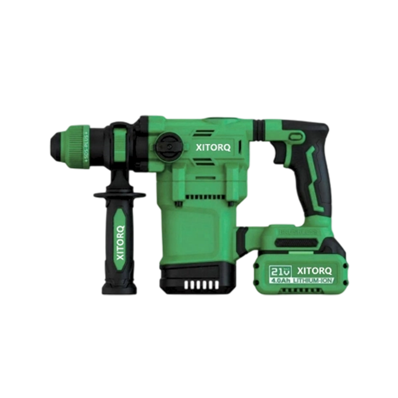 21 V lithium-ion borstelloze boorhamer - boor/beitel/hamer met 3 standen, 4,5 J slagenergie 21 V lithium-ion borstelloze boorhamer - boor/beitel/hamer met 3 standen, 4,5 J slagenergie