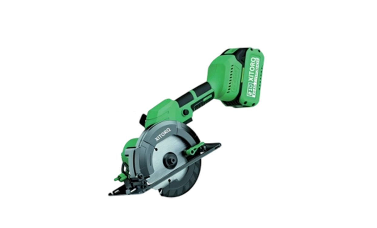 XJ.853 21V lithium-ion hoogmagnetische borstelloze cirkelzaag - 140 mm blad met laserrichtlijn