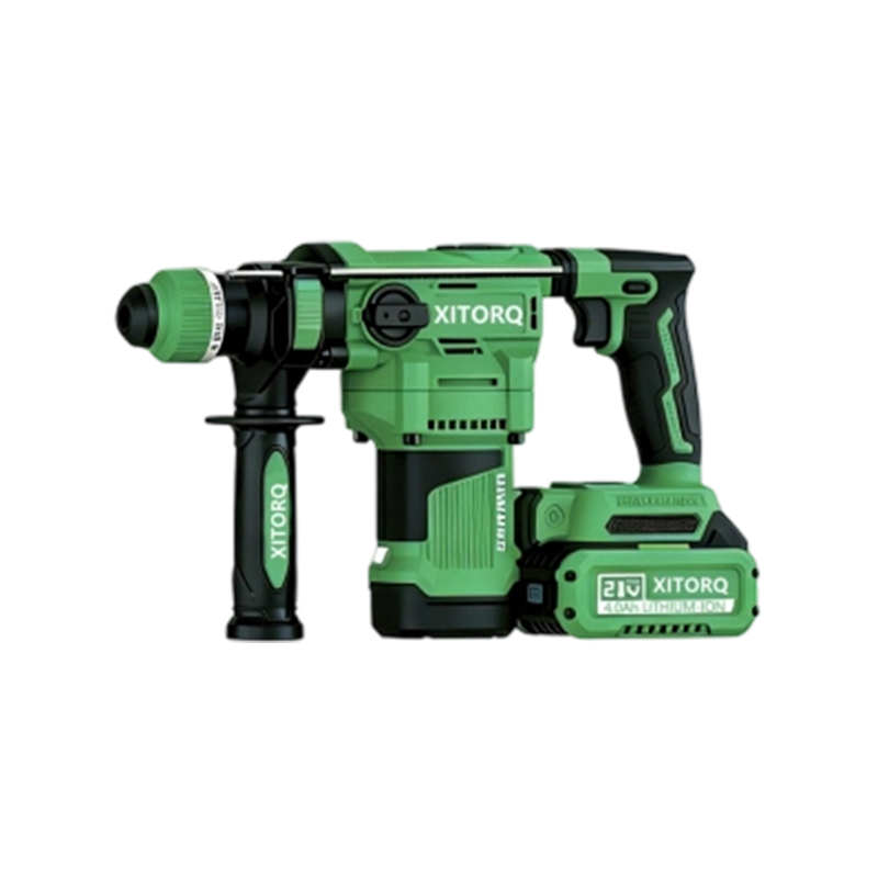 XJ.728 21V lithium-ion hoogmagnetische borstelloze boorhamer (zwaar uitgevoerd) - 2,8 J slagenergie voor harde materialen XJ.728 21V lithium-ion hoogmagnetische borstelloze boorhamer (zwaar uitgevoerd) - 2,8 J slagenergie voor harde materialen