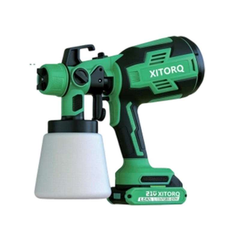 21V lithium-ion draadloos spuitpistool (klein vliegtuigmodel) - Hogedrukverneveling, geen compressor nodig 21V lithium-ion draadloos spuitpistool (klein vliegtuigmodel) - Hogedrukverneveling, geen compressor nodig